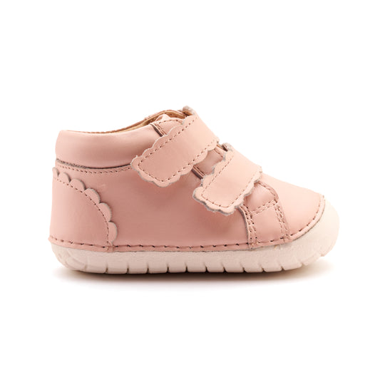 Old Soles 4127 Pave Shade kids leather shoe in Dalia and Snow with pave detail