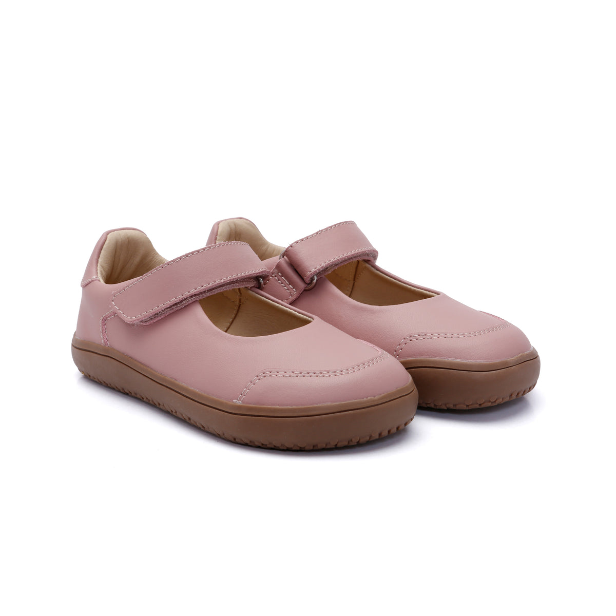 Old Soles 6505 Fit Jane kids leather shoe in Kiss with classic detail