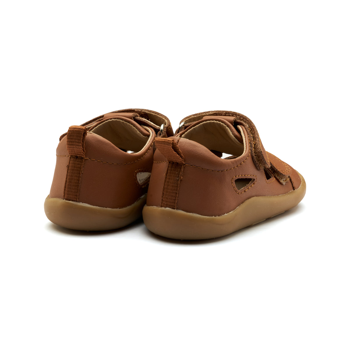 Old Soles 8100 Ground Groove kids leather sneaker in Tan with classic detail