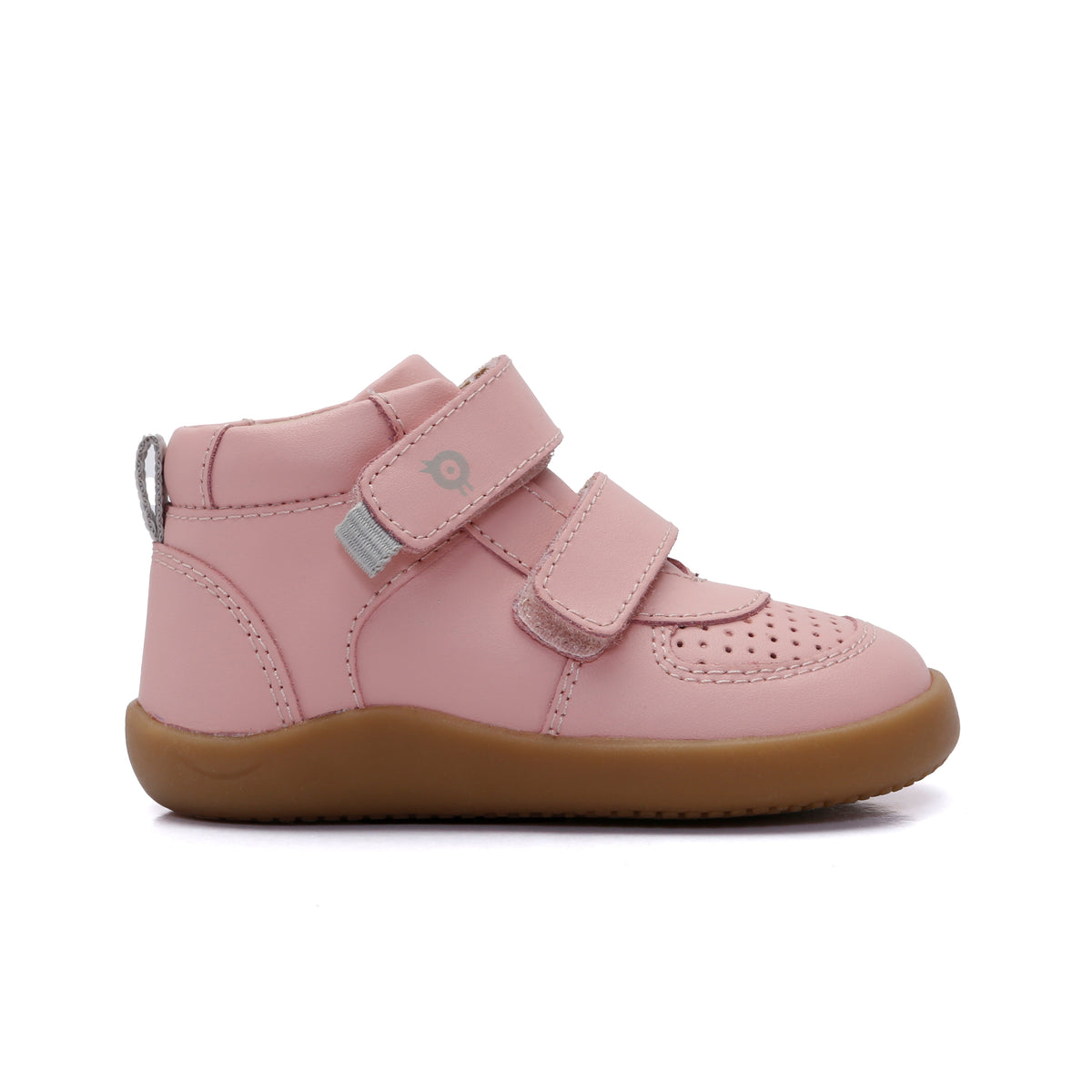 Old Soles 8130 All-Day Jump kids leather sneaker in Cipria with classic detail