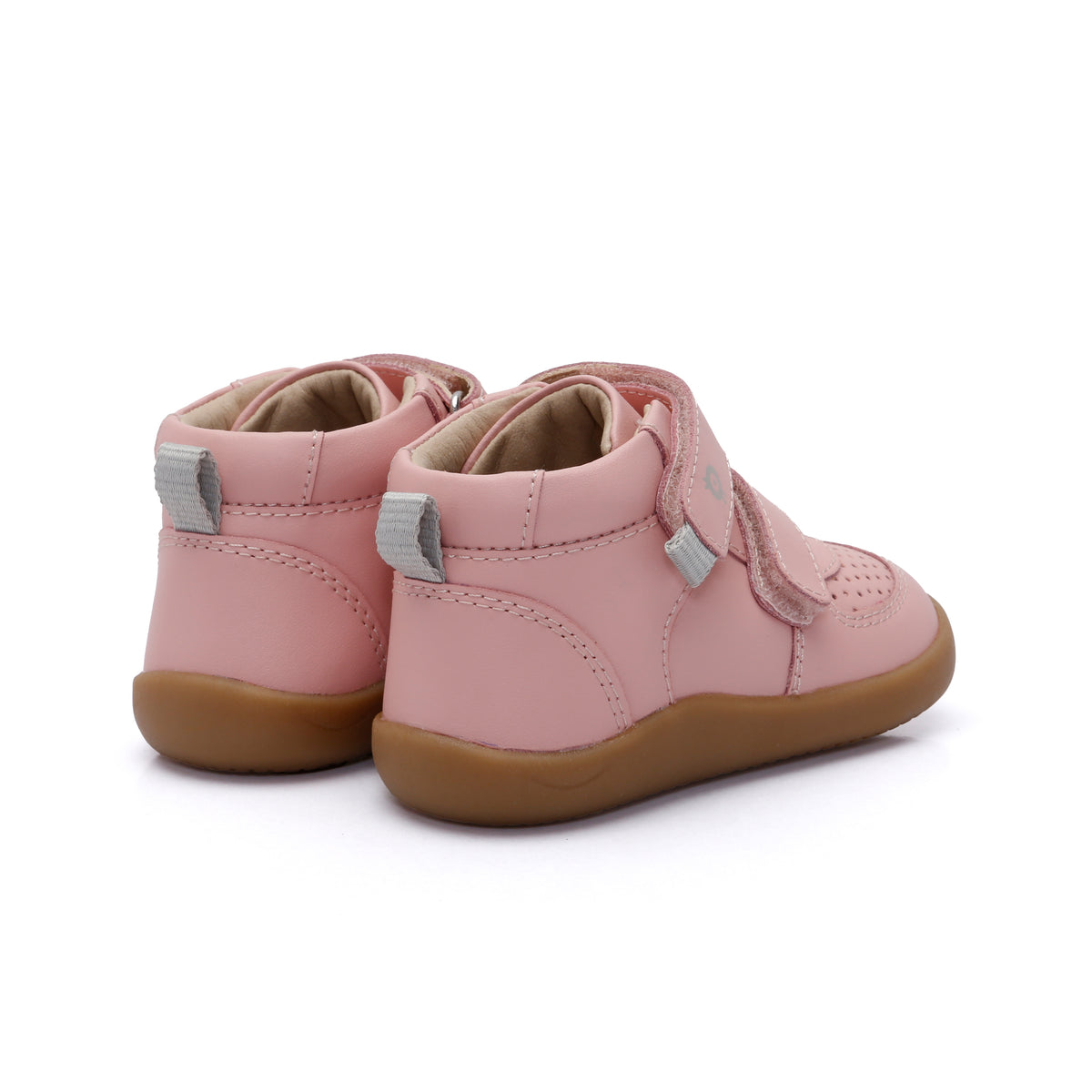 Old Soles 8130 All-Day Jump kids leather sneaker in Cipria with classic detail