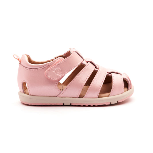 Old Soles 9502 Surf Sandal kids leather sandal in Nacardo Dalia with open toe detail