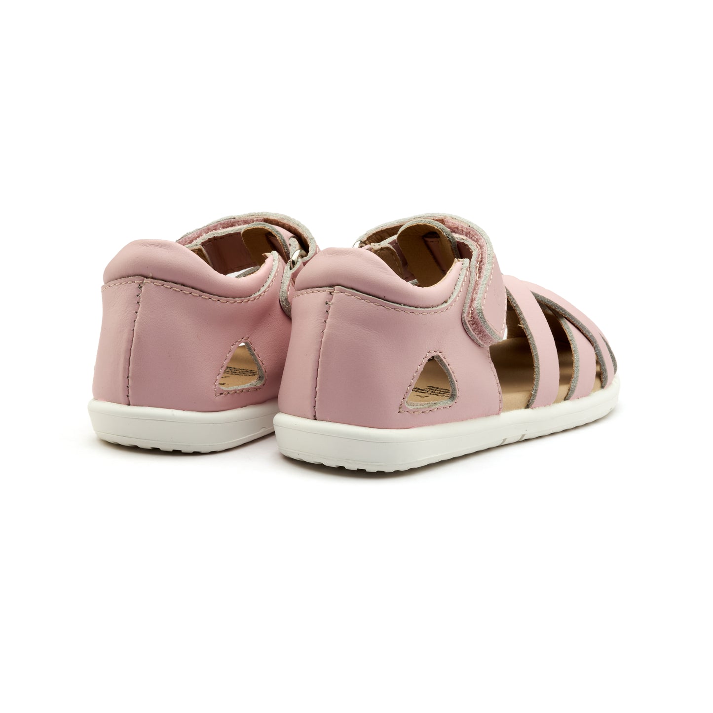 Old Soles 9504 Open Air kids leather shoe in Dalia with open toe detail