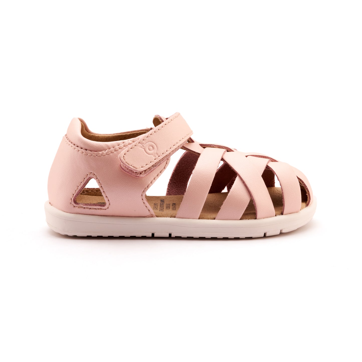 Old Soles 9504 Open Air kids leather shoe in Nacardo Dalia with open toe detail